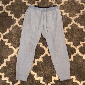 Lululemon baby blue sweat pant jogger